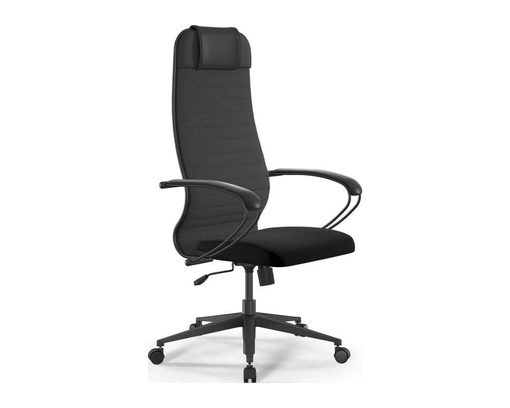 Кресло ErgoLife S 10 B1 M09.B11.G19.W02 (спинка и подл.2) Ткань, Темно-серый