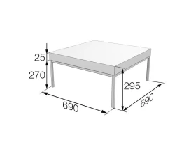 Журнальный столик Астро MVK images