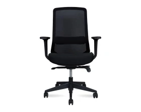 Кресло Norden Como LB black Сетка/ Ткань, Черный images