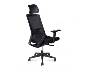 Кресло Norden Mono black Сетка/ Ткань, Черный images