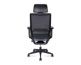 Кресло Norden Mono black Сетка/ Ткань, Черный images