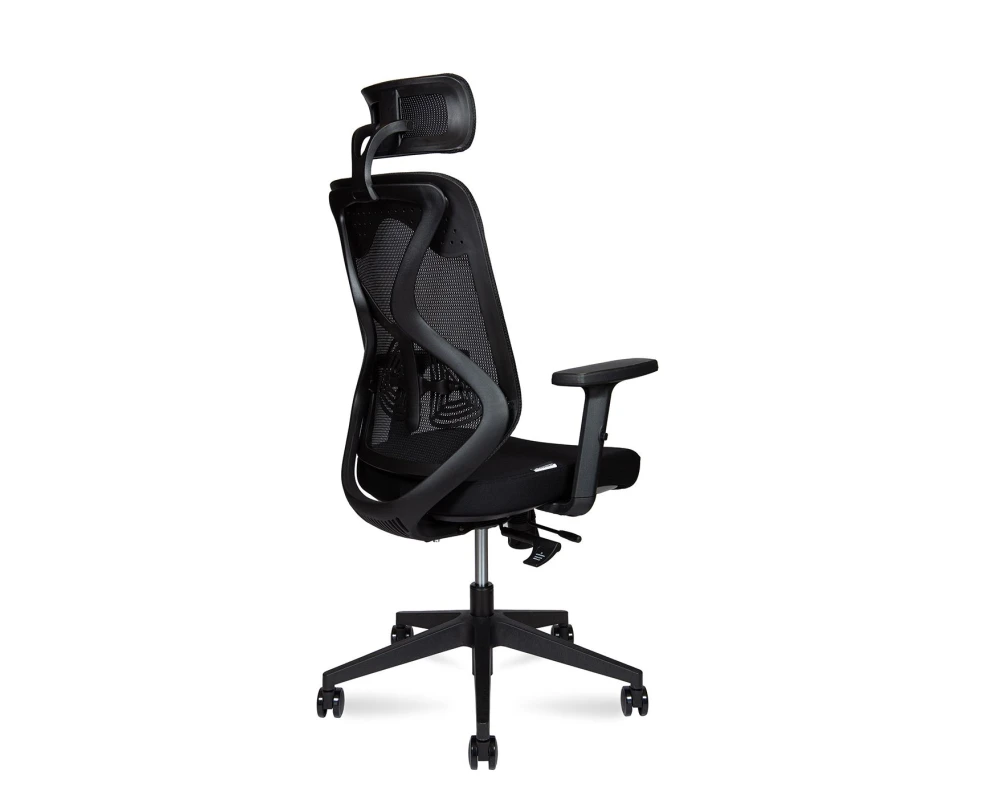 Кресло Norden Имидж Сетка/Ткань, Черный