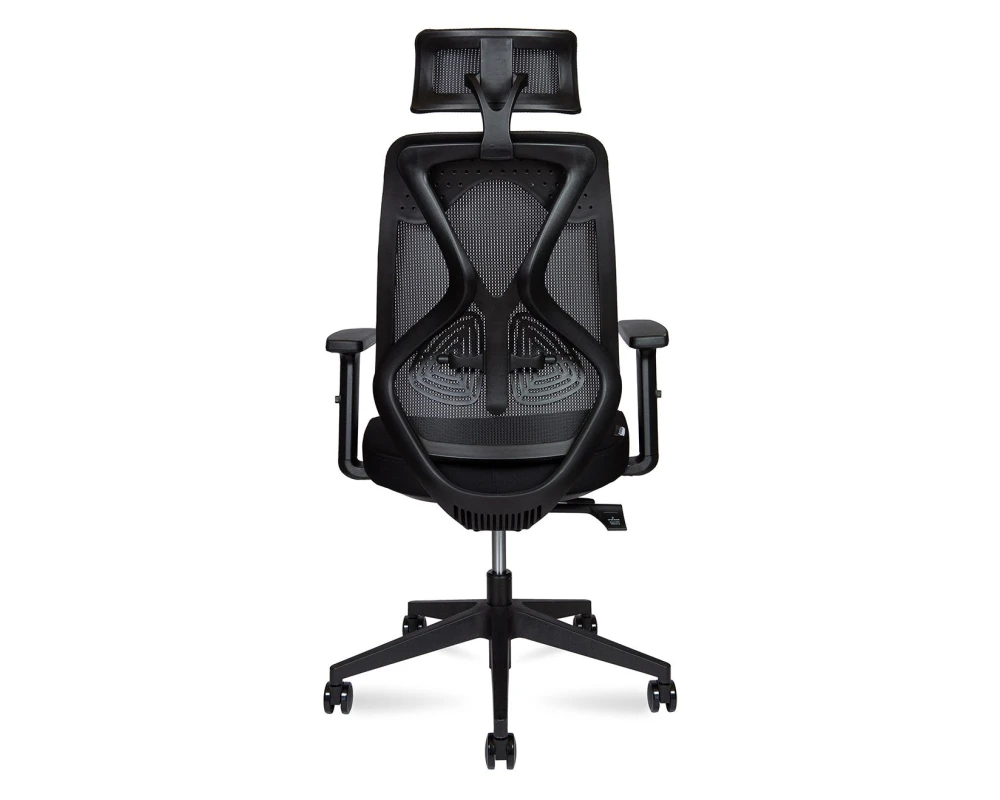 Кресло Norden Имидж Сетка/Ткань, Черный