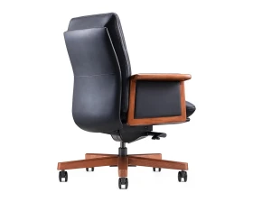 Кресло Norden Вивальди  / Vivaldi LB Натуральная кожа, Черный images