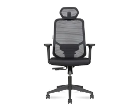 Кресло Norden Бэст / Best черный пластик Сетка/Ткань, Черный images