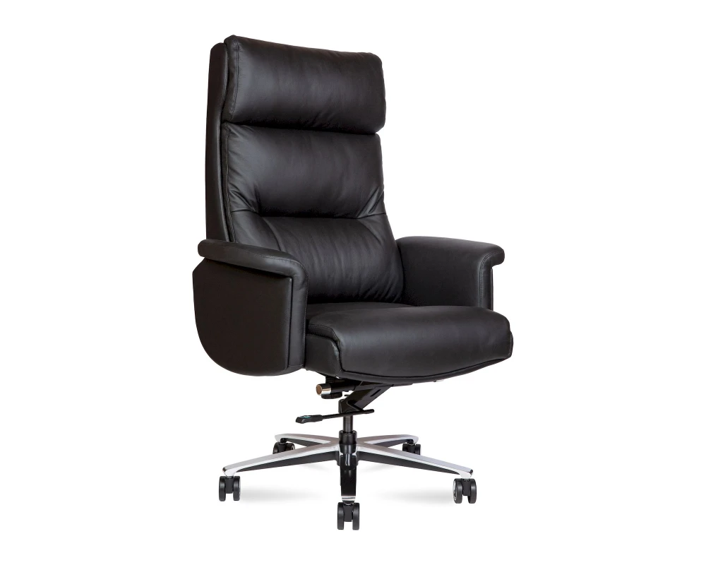 Кресло Norden Сирио / Sirio Натуральная кожа, Черный