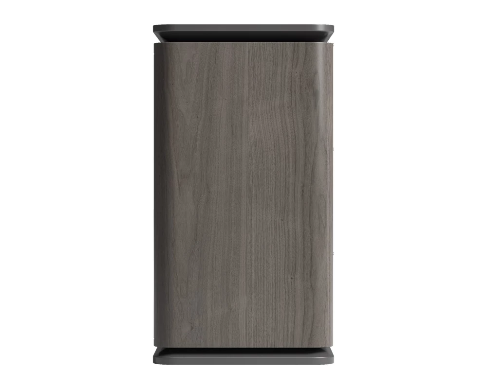 Шпонированный шкаф низкий 2300x430x800 Atlas (Sun)