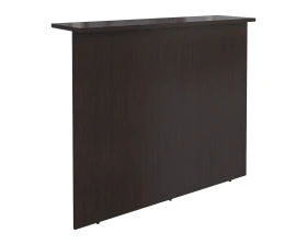 Стойка ресепшен прямая 1400х400х1200 Дэкс / Dex images