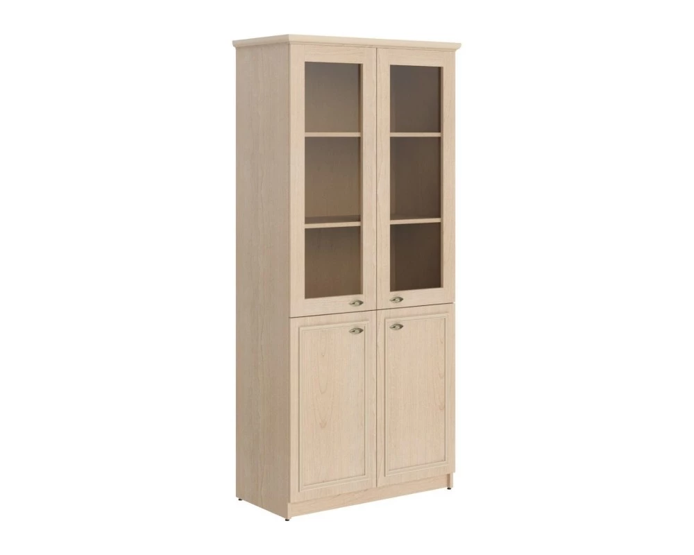 Шкаф с 2 стеклянными дверьми 922х466х2023 Раут / Raut