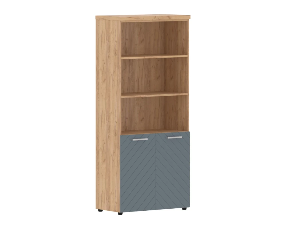 Шкаф с 1 комплектом глухих малых дверей и топом 854х452х1958 Torr Люкс