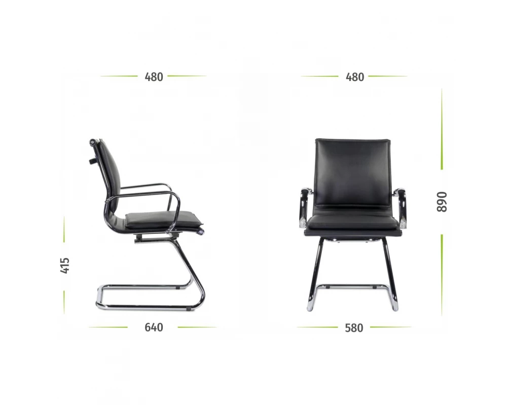 Кресло Кайман Комфорт СН-301 Н/п хром
