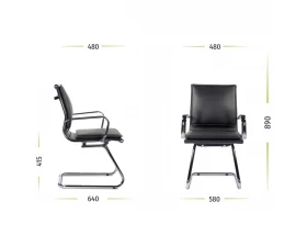 Кресло Кайман Комфорт СН-301 Н/п хром images