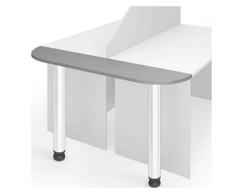 Брифинг-приставка на ноге-опоре А-14м+Н-02 Style