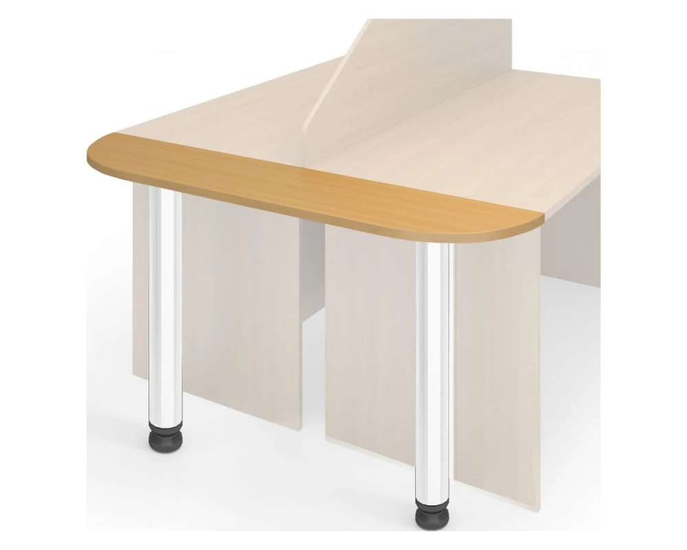 Брифинг-приставка на ноге-опоре А-14м+Н-02 Style