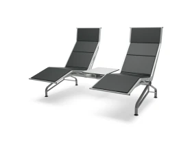 Многоместная секция Aero-шезлонг БП со столиком images
